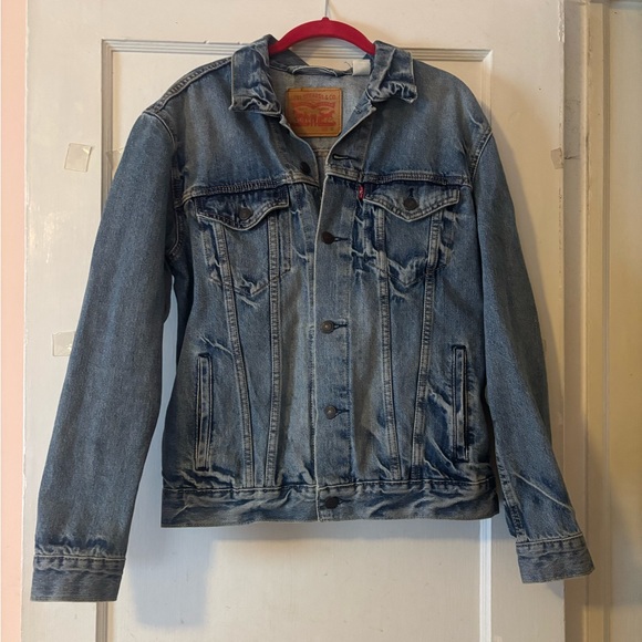 Levi's Light Blue Denim Jacket Size M -Great condition - Picture 6 of 7